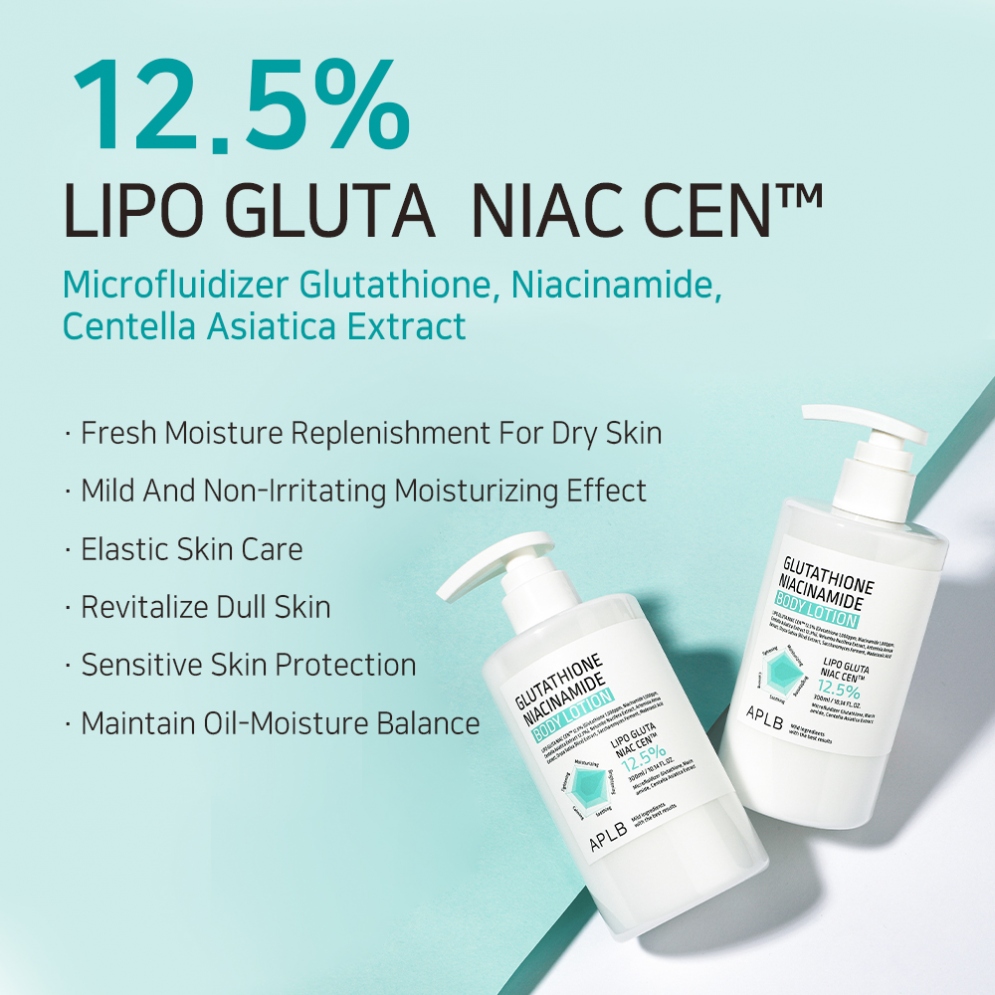 highest rated glutathione supplement APLB Niacinamide Body Lotion 300ml Category_Dermatologic Support Choose Your Bundle:8oz | 5 Pack glutathione 1000 mg 1000mg For optimal results