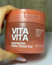BeTheSkinVitavitaRaspberryPDRNTonerPadBe