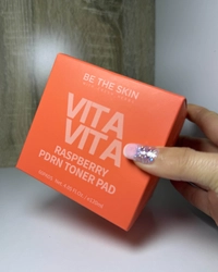 BeTheSkinVitavitaRaspberryPDRNTonerPadBe