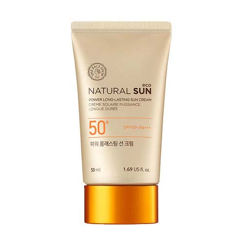 [THE FACE SHOP] Natural Sun Eco Power Long Lasting Sunblock SPF 50+ pa+++ 50ml