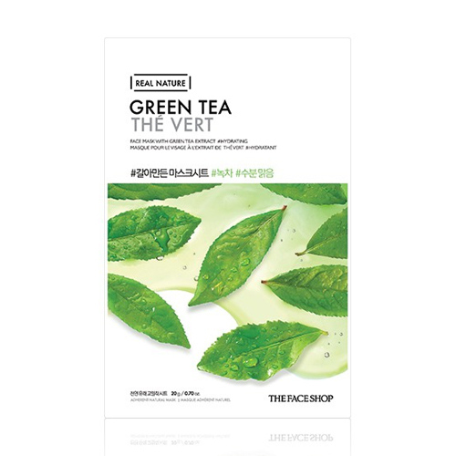 [THE FACE SHOP] Real Nature Mask (Green Tea)