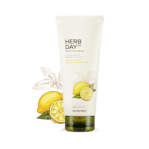 [THE FACE SHOP] Herbday 365 Cleansing Foam Lemon&Grapefruit 170ml
