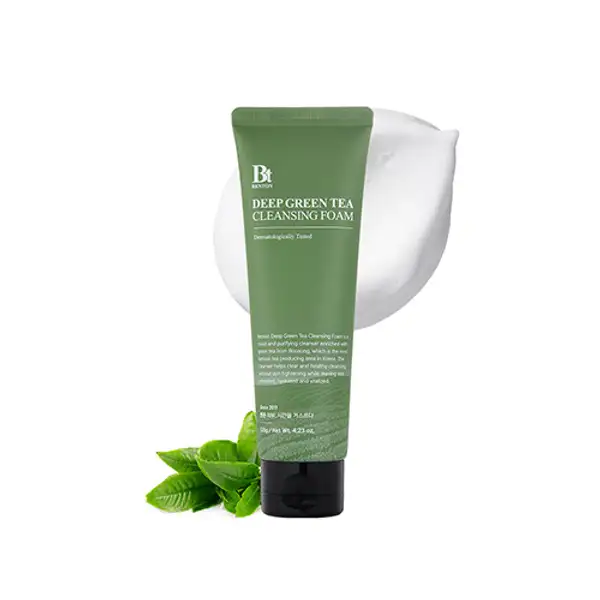 Deep Green Tea Cleansing Foam 120g