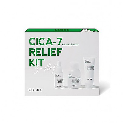 Cica 7 Relief Kit - Cica Trial Kit (3 step) | Korean Moisturizer