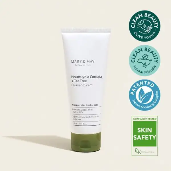 Houttuynia Cordata + Tea Tree Cleansing Foam 150ml