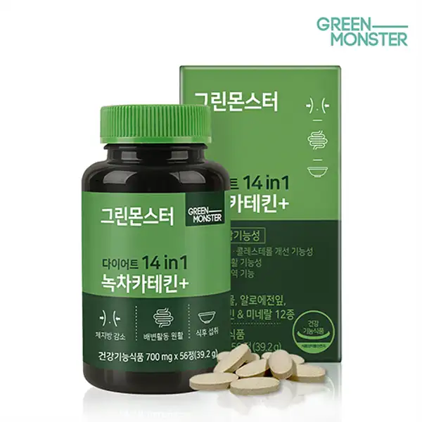 Green Tea Catechin+ 14in1 (700mg*56ea)