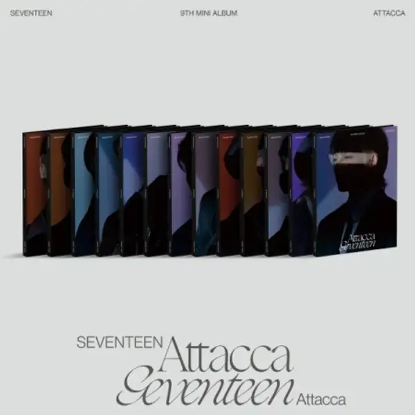 SEVENTEEN 9th Mini Album - Attacca (CARAT ver.) (Random ver.)