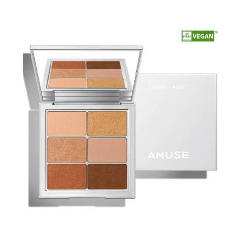 [AMUSE] Eye Vegan Sheer Palette #01 SHEER NUDE
