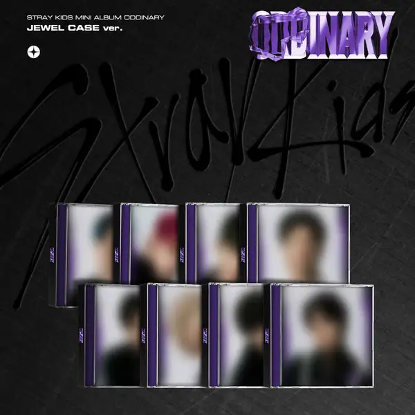 Stray Kids Mini Album - ODDINARY (Jewel Case ver.) (Random ver.)