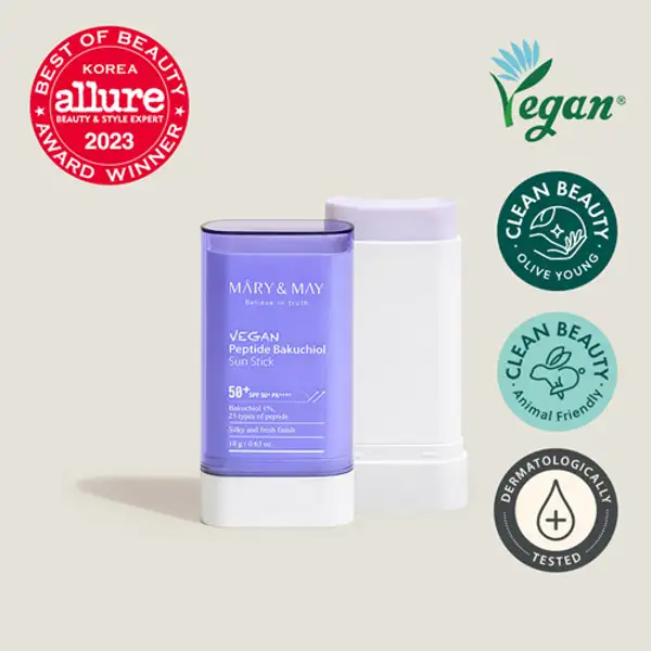 Vegan Peptide Bakuchiol Sun Stick SPF50+ PA++++