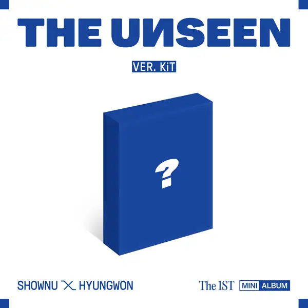 SHOWNU X HYUNGWON The 1st Mini Album - THE UNSEEN (KiT ALBUM)
