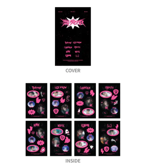 Stray Kids - STICKER BOOK (樂-STAR POP-UP STORE OFFICIAL MERCH)