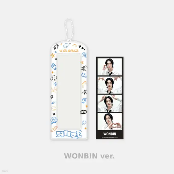 RIIZE POP-UP RIIZE UP - PHOTO HOLDER + 4 CUT PHOTO SET (WONBIN Ver.)