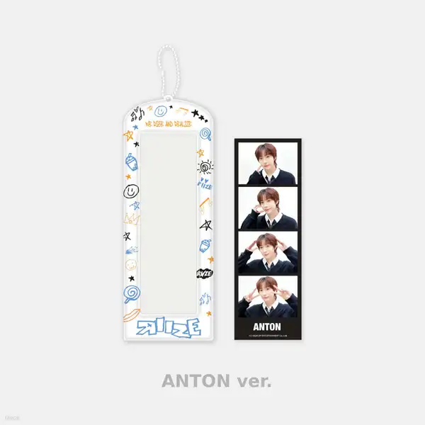 RIIZE POP-UP RIIZE UP - PHOTO HOLDER + 4 CUT PHOTO SET (ANTON Ver.)