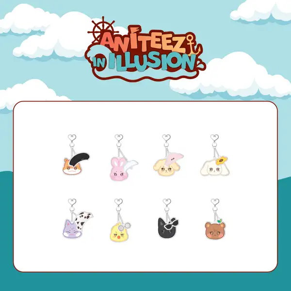 ATEEZ - ANITEEZ ADVENTURE POP-UP MD ANITEEZ IN ILLUSION (ACRYLIC KEYRING)