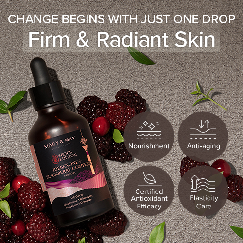 [Mary&May] Idebenone+Blackberry Complex Serum 80ml