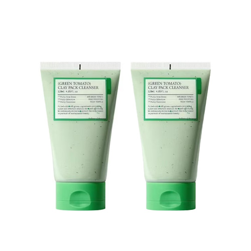 [FULLY] Green Tomato Clay Pack Cleanser Double Set