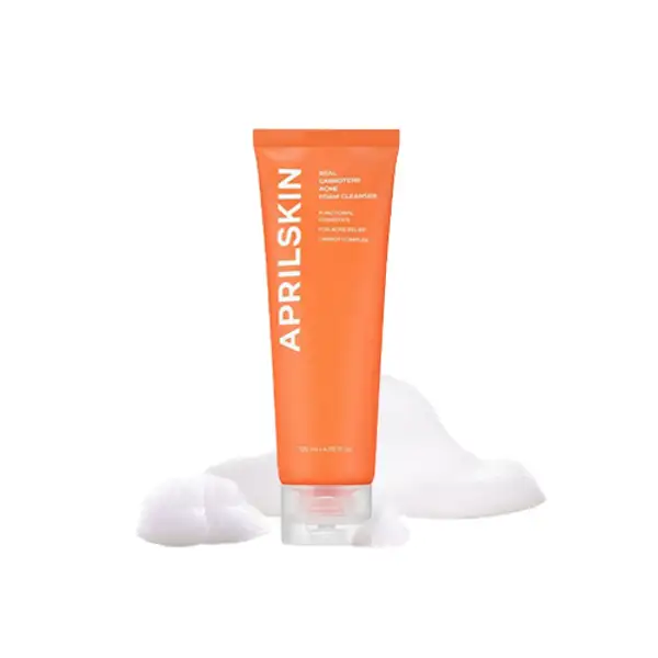 Real Carrotene Acne Foam Cleanser 120ml