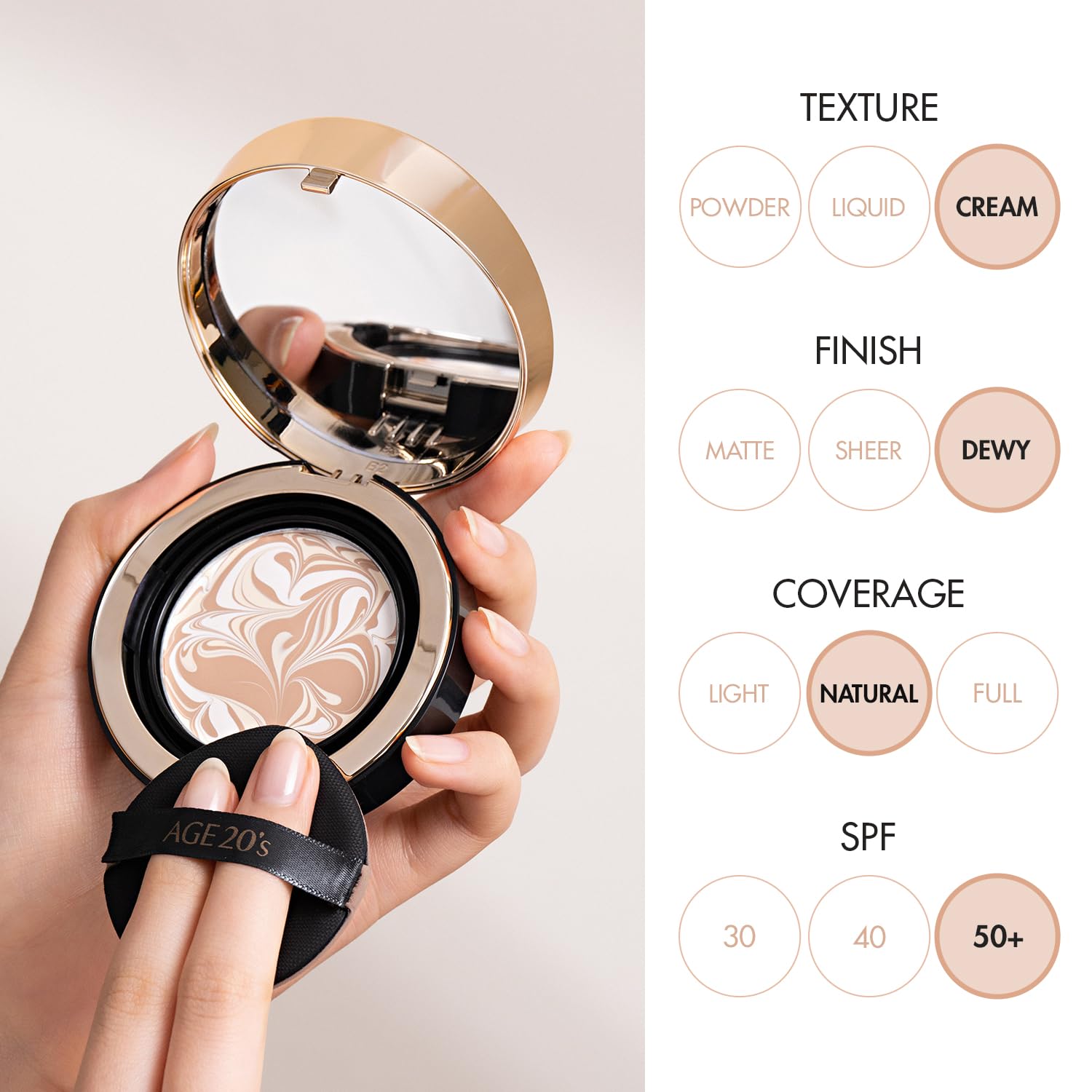 [AGE20'S] *new* Signature Essence Cover Pact (11 Colors)