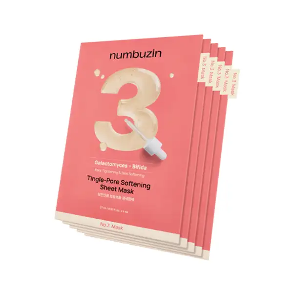 No.3 Tingle-Pore Softening Sheet Mask (5ea)