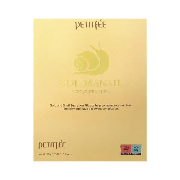 Gold & Snail Mask Pack (5ea)