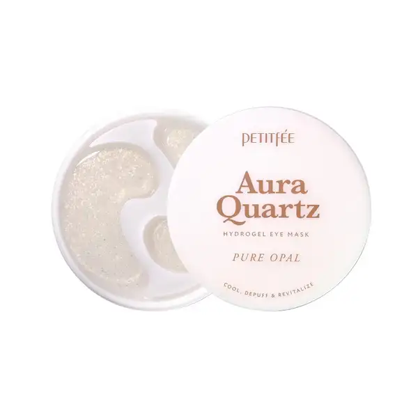 Aura Quartz Hydrogel Eye Mask Pure Opal (40 pcs, 20 pairs)
