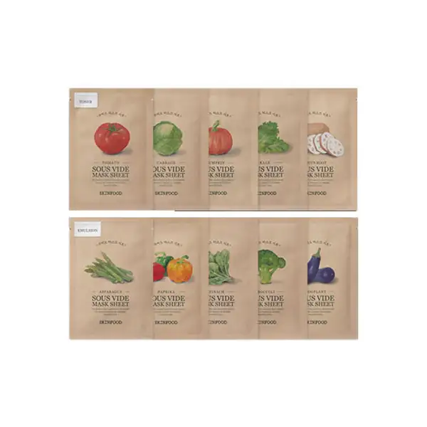 Sous Vide Mask Sheet (10 types)