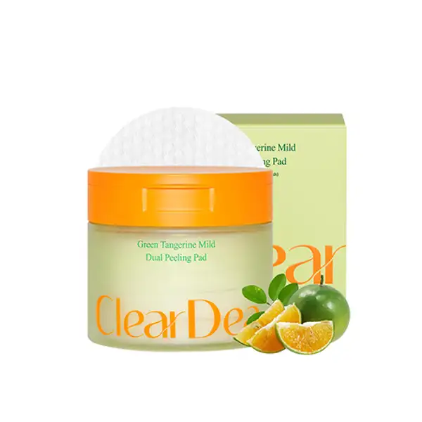 Green Tangerine Mild Dual Peeling Pad 140ml (50 pads)