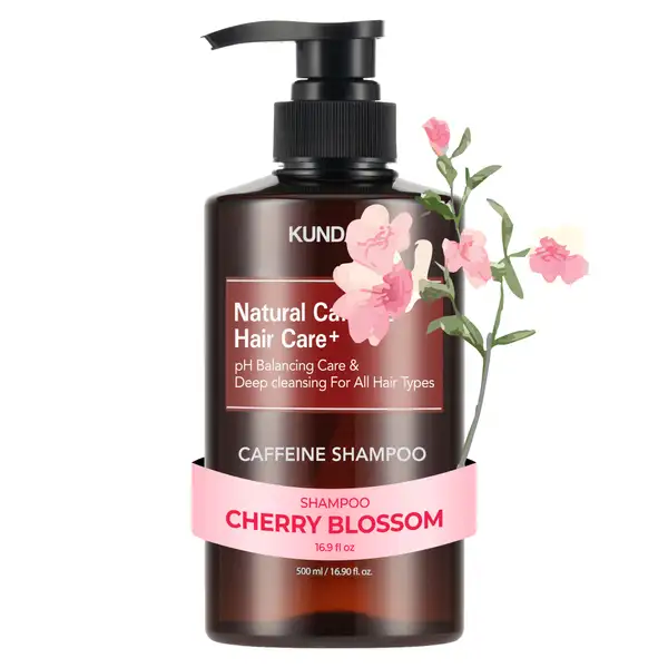 Caffeine Shampoo 500ml #Cherry Blossom