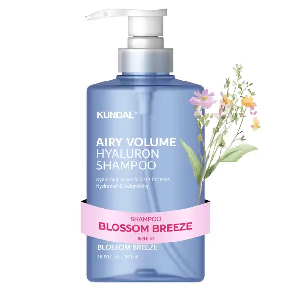 Airy Volume Hyaluron Shampoo 500ml #Blossom Breeze