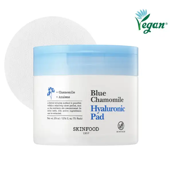 Blue Chamomile Hyaluronic Pad (70ea)