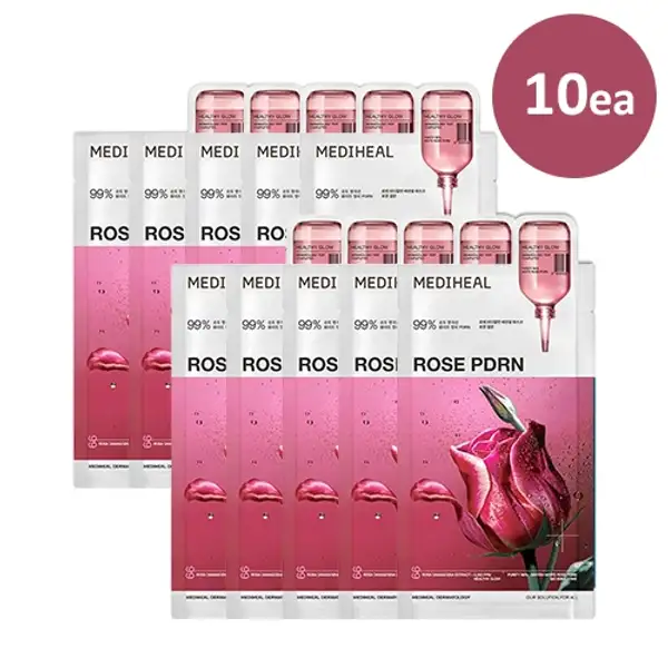 Rose PDRN Essential Mask Healthy Glow (10ea)