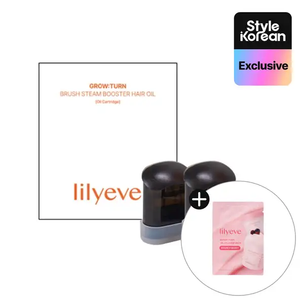 Grow:Turn Brush Steam Booster Hair Oil Cartridges 1.2ml (2ea) (+FREE GIFT)