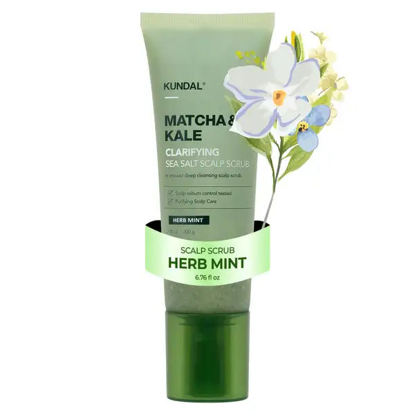Matcha & Kale Clarifying Sea Salt Scalp Scrub 200g