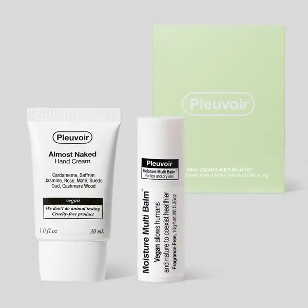 Hand Cream & Multi Balm Set (Almost Naked)