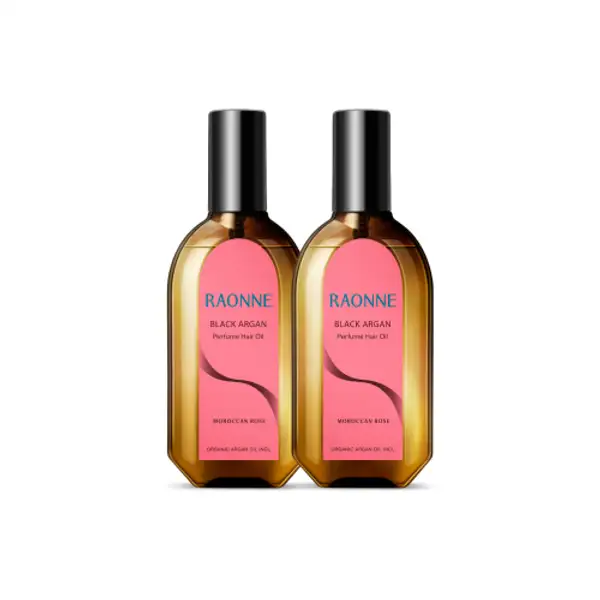 Black Argan Perfume Oil 100ml #Moroccan Rose (2ea)