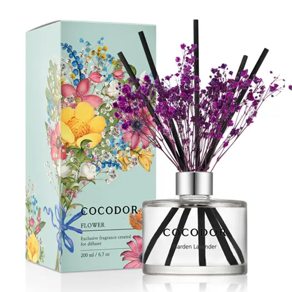 Flower Diffuser 200ml (Garden Lavender)