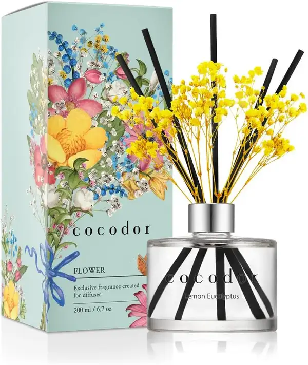 Flower Diffuser 200ml (Lemon Eucalyptus)
