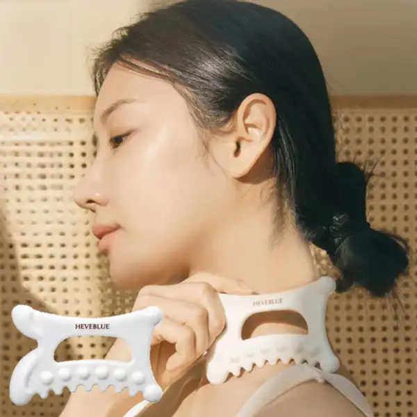 Natural White Clay Relaxing Homecare Gua Sha