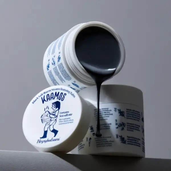 Kaamos Black Salt Warm Steam Cleansing Gel Balm 100g