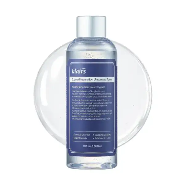 Supple Preparation Unscented Toner 180ml