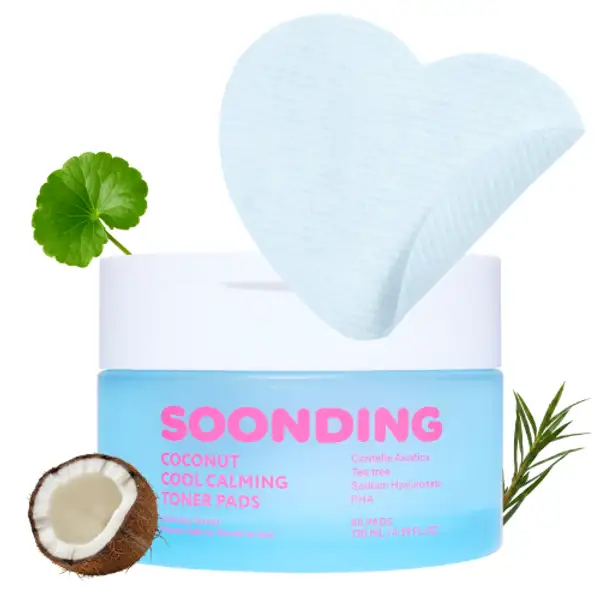 Coconut Cool Calming Toner Pads (60ea)