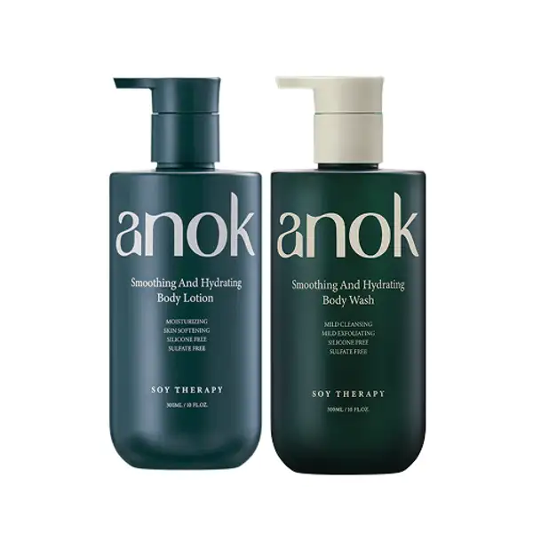 Smoothing and Hydrating Body Lotion + Wash