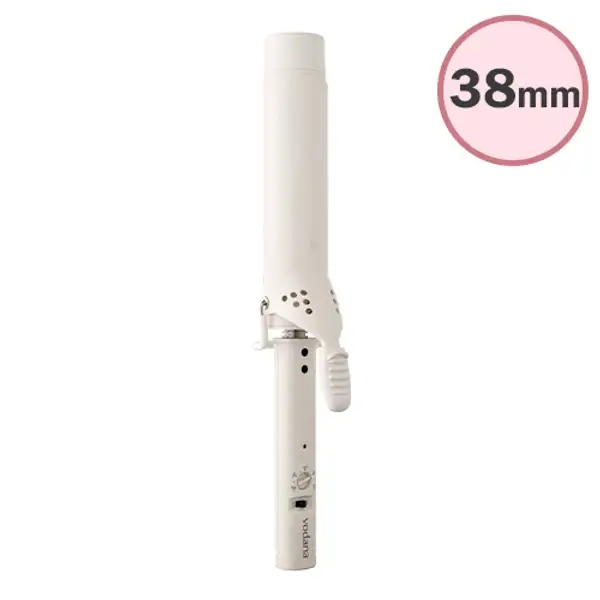 Glamwave Long Curling Iron 38mm Ivory Mood