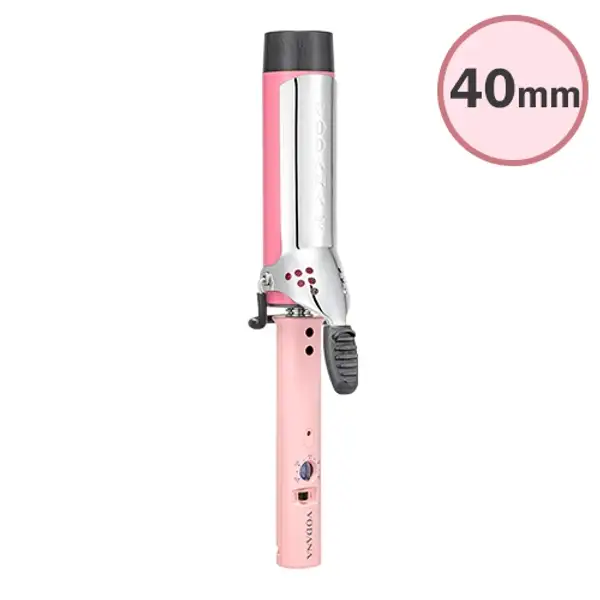 Glamwave Curling Iron 40mm Pink
