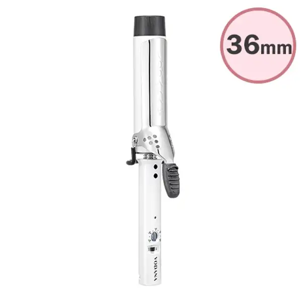 Glamwave Curling Iron 36mm White