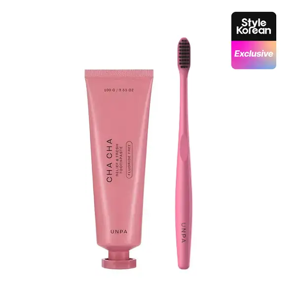 Cha Cha Relief & Fresh Toothpaste + Toothbrush Set