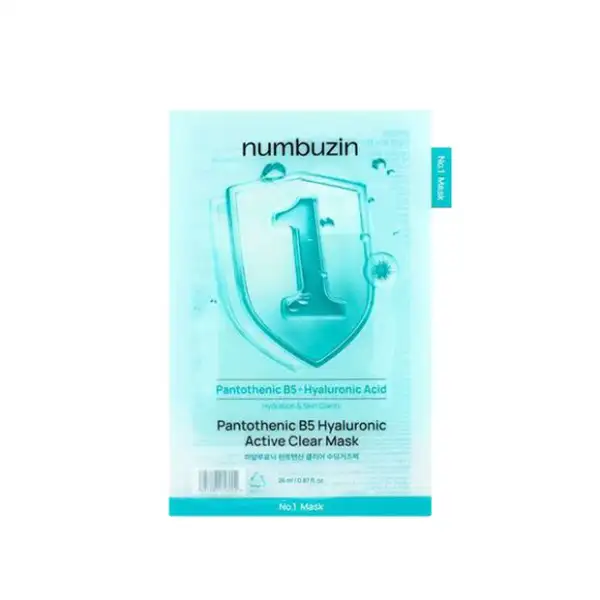 No.1 Pantothenic B5 Hyaluronic Active Clear Mask (1ea)