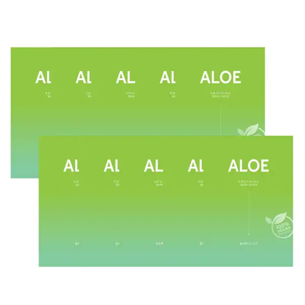 The Clean Vegan ALOE Mask (10ea)