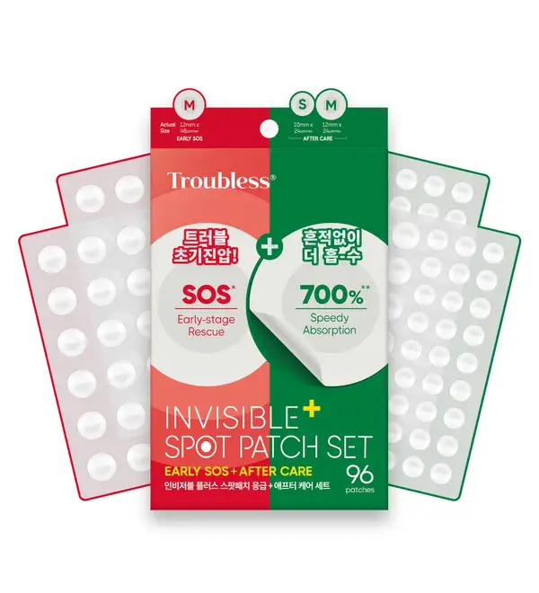 Invisible Plus Spot Patch Set Early SOS + After Care 96